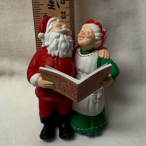Mr. and Mrs. Claus Hallmark Ornaments - Picture 5 of 7